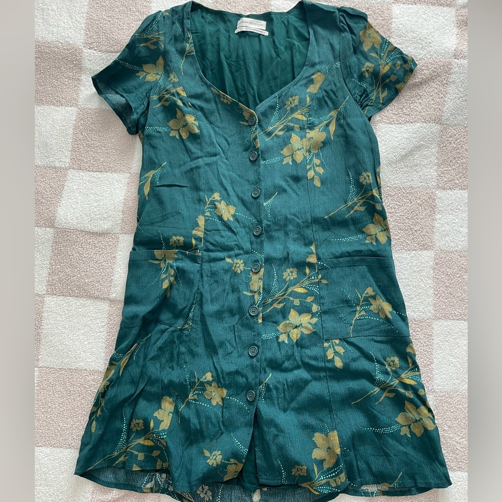Urban outfitters button down mini dress